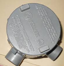 Hubbell Killark 3/4" IN FERALOY OUTLET BODY L TYPE. KILLARK.GECLT-2M