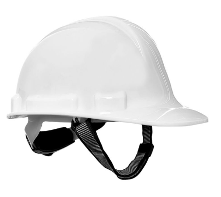 [Rocayol.VANGARD.H810R/01] CASCO BLANCO CON BARBIQUEJO SUSPENSION RATCHET/PERILLA ANSI Z89.1 TIPO I CLASE E, VANGARD