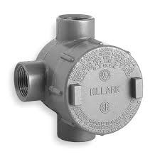 [KILLARK.GECTT-2] Hubbell Killark 3/4 IN AL OUTLET BODY T TYPE. HUBBELL.GECTT-2